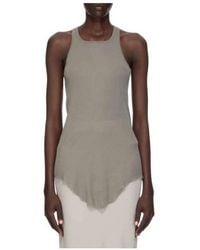 Rick Owens - Sleeveless Tops - Lyst