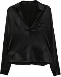 Tom Ford - Stretch Zijden Satijnen Polo - Lyst