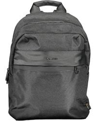 Calvin Klein - Schwarzer rucksack mit reißverschluss - Lyst