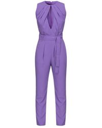 Pinko - Jumpsuits & Playsuits ,Paars - Lyst