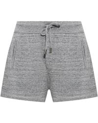 DSquared² - Korte Broeken ,Grijs ,Katoen Pocket Shorts - Lyst