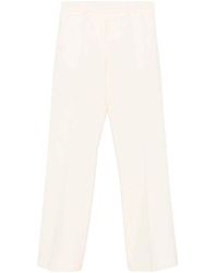 Alberto Biani - Straight Trousers - Lyst