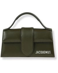 Jacquemus - Strukturierte Ledertasche Mit Abnehmbarem Riemen - Lyst