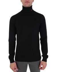 HUGO - Truien & Vesten ,Zwart ,Wol San Thomas-M - Lyst