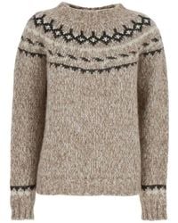 P.A.R.O.S.H. - Round-Neck Knitwear - Lyst