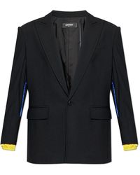 DSquared² - Wollen Blazer Met Enkele Split - Lyst