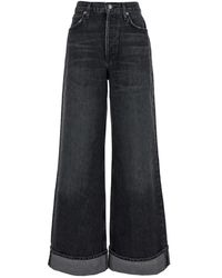 Agolde - Jeans de mezclilla gris para mujer - Lyst