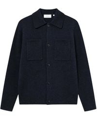 Les Deux - Fischer Milano Knit Overshirt - Lyst