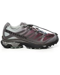 Salomon - Violette Mesh-Sneakers Mit Quicklace-Verschluss - Lyst