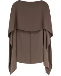 Alberta Ferretti - Ponchos - Lyst