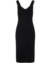 Max Mara - Elegantes Schwarzes Kleid Aw25 - Lyst