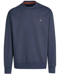 Moose Knuckles - Blauer Herren Pullover Sweater - Lyst