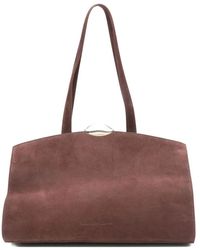 Benedetta Bruzziches - Braune Wildleder Handtasche - Lyst