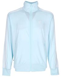 adidas - Blauwe Firebird Track Jacket Met Rits - Lyst