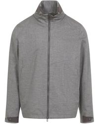 Sease - Jassen ,Grijs ,Linnen Cruise Jacket 2.0 - Lyst