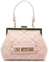 Love Moschino - Rosa handtasche für frauen - Lyst