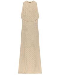 Guess - Kleedjes ,Liza Kant Maxi Jurk - Lyst
