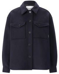 Closed - Jassen ,Blauw ,Wol Light Jassen - Lyst