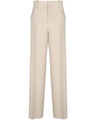 Lanvin - Straight Trousers - Lyst