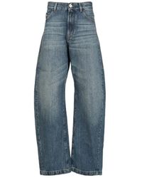 The Attico - Wide Jeans - Lyst
