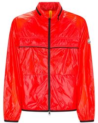 Moncler - Jassen ,Oranje ,Opvouwbare Anubis Jas - Lyst