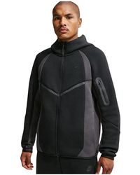 Nike - Tech Color-Block Fleece-Windrunner-Jacke Mit Durchgehendem Reißverschluss - Lyst