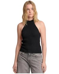 Kocca - Tops ,Zwart ,Sleeveless Tops - Lyst