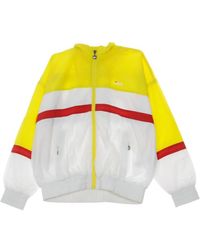 Fila - Cortavientos Mujer Kaya Empire Amarillo/Blanco Brillante/Negro - Lyst