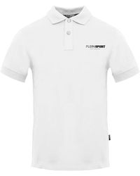 Philipp Plein - Polo-shirt mit kurzen ärmeln monocolor - Lyst