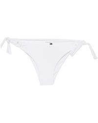Fisico - Badmode ,Wit ,Bikini Broekje Met Strikbandjes Aan De Zijkant - Lyst