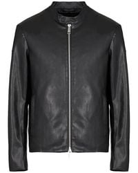 ARMANI EXCHANGE - Leather Jackets - Lyst