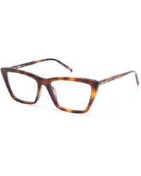 Saint Laurent - Dünne Optische Sonnenbrille - Lyst