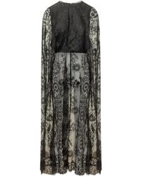 Zimmermann - Kleedjes ,Zwart ,Valiant Kant Maxi Jurk - Lyst