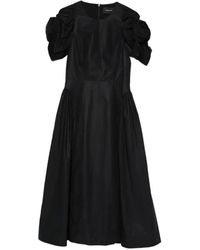 Simone Rocha - Rose Puff Sleeve Hip Dress - Lyst