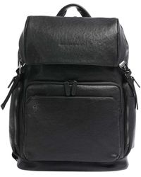 Piquadro - Schwarzer Laptop- Und Tablet-Rucksack - Lyst