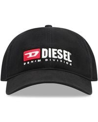 DIESEL - Corry-Div-Wash Logo Baseball Cap - Lyst