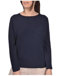 Gran Sasso - Suéter de manga larga cuello redondo tejido - Lyst