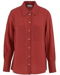 Attic And Barn - Rote bluse mit modell atsh004 - Lyst