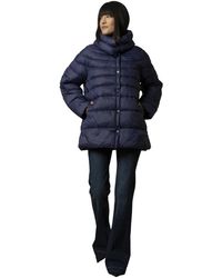 Kocca - Jassen ,Blauw ,Gewatteerde Korte Jas, Moderne Stijl - Lyst