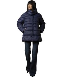 Kocca - Jassen ,Blauw ,Gewatteerde Korte Jas, Moderne Stijl - Lyst