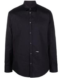 DSquared² - Overhemden ,Zwart ,Katoen Mini D2 Relax Shirt - Lyst