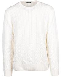 Zanone - Round-Neck Knitwear - Lyst