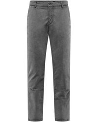Bomboogie - Slim Fit Chino Broek Van Stretch Velvet - Lyst