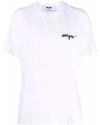 MSGM - T-shirt alla moda - Lyst