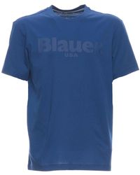 Blauer - Bluh02094 004547 772 t-shirt und polo - Lyst
