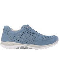 Gabor - Blaue Rollende Wanderschuhe Für Frauen - Lyst