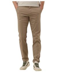 SELECTED - Broeken ,Slim Fit Flex Broek - Lyst