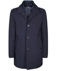 Herno - Single-Breasted Coats - Lyst