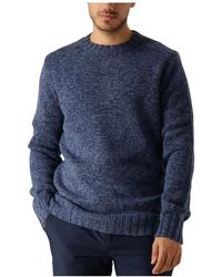 Dstrezzed - Truien & Vesten ,Blauw ,Wol Crewneck Sweater & Vest - Lyst