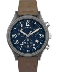 Timex Mk1 -Chronograph-Armbanduhr TW2T68000D7 - Blau